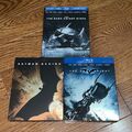 Batman Begins & The Dark Knight & Dark Knight Rises Trilogy Bluray Steelbook x3