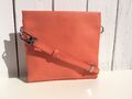 BREE Crossbody PURE 2 "Sunset" Crossover Umhängetasche Leder Peach Abricot NEU