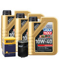 Motoröl 10W40 LIQUI MOLY Leichtlauf 3L+HENGST Ölfilter