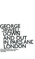 Down and Out in Paris and London: Autobiography (... | Buch | Zustand akzeptabel