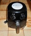 👍 GOURMETmaxx Fritteuse Heißluft XL 1500W 2,5L Air Fryer XL Schwarz Silber 👍