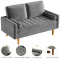 2er Couch Loungesofa Set Doppelsofa 2-Sitzer Sofa Für Schlafzimmer Wohnzimmer