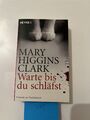 Warte bis du schläfst von Mary Higgins Clark@ guter spannender Thriller