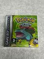 NINTENDO GAMEBOY - POKEMON BLATTGRÜNE VERSION (AUTHENTIC RED STRIP SEALED)     