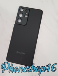 Original Samsung Galaxy S21 ULTRA 5G SM-G998B Akkudeckel Backcover Schwarz B