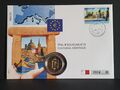 Numisbrief Malta Kinder mit Solidarität Kulturelles Erbe 2 Euro 2018 Prägefr