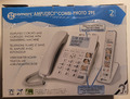 Geemarc Amplidect Combi 295 DECT Telefon Anrufbeantworter  Senioren Telefon