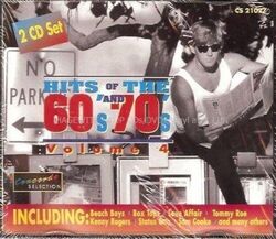 Hits of the 60's and 70's Vol.4 New Seekers, Johnny Tillotson, Shangri-.. [2 CD]