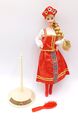 1996 DotW Russian Barbie Puppe / Dolls of the World / Mattel 16500