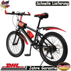 20 Zoll Fahrrad 7 Gang Kinderfahrrad Jungenrad MTB Mountainbike Bike Kinderrad