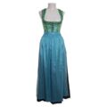 Country Line, Dirndl, Größe: 34, Blau/Grün/Schwarz, Nylon/Polyester, Damen