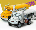 Disney Pixar Auto Miss Fritter Schulbus Metall Diecast Spielzeug Kinder Geschenk