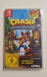 Crash Bandicoot N-Sane Trilogy (3 Spiele) für Nintendo Switch NEU OVP SEALED 