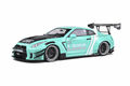 NISSAN GTR 35 LB WORK TYPE 2 – MINT GREEN 1:18 SOLIDO