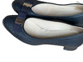 Ballerinas Pumps Kalbsleder Michaela Ruffino schwarz Schnalle viktorianisch 40