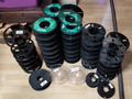 48x Filamentspulen leer - 2x0,25 und 46x 1Kg - 3D Druck Filament Spulen AMS komp