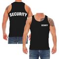 Träger Achsel Muskel Shirt Tank Top Security sicherheitsdienst türsteher disco