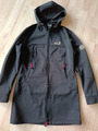 Jacke Jack Wolfskin, Softshell, Größe M, Damen, tiefschwarz mit roten Details