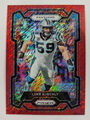 2023 Luke Kuechly Panthers Panini Prizm FOTL Red Shimmer /35 #43 NFL