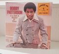 FUNK/SOUL LP - Bobby Patterson It's Just A Matter Of Time SEALED