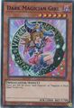 Yugioh Dunkles Magier Mädchen LDS3-DE082 BLAU Ultra Rare 1. Auflage NM