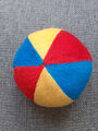 Stoffball BABY Spielball Motorik weich Rassel Glöckchen + Fisher Price Handy