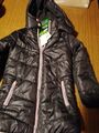 Winterjacke Mädchen Gr 116 Neu Schwarz 