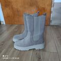 Gabor Stiefeletten Wildleder Beige Gr. 38  Wie Neu !!!