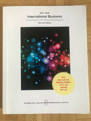 International Business: Competing in the Global Marketplace, 11th edition, HILL/