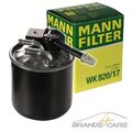 MANN-FILTER KRAFTSTOFFFILTER DIESELFILTER FÜR MERCEDES W204 W205 W212 W166 C218