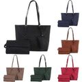 Damen Shopper Handtasche Mit Extra-tasche Tasche Schultertasche 6514 Ital-design