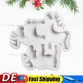 Silicone Moulds 3D Xmas Silicone Mold Numbers House DIY for Resin Epoxy Casting