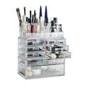 Make up organizer Kosmetik Aufbewahrung Schminkständer Acryl Schmuckkasten