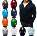 DSTREET Kapuzenpullover Sweatshirt Sweatjacke Hoodie Zip Basic Herren M-2XL