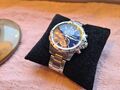 SEIKO Solar Chronograph V172-0BB0 Blaues Zifferblatt Quarz...