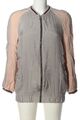 ZARA WOMAN Bomberjacke Damen Gr. DE 36 hellgrau-nude Casual-Look