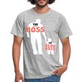 Vater und Sohn Tochter Vatertag Boss Partnerlook Männer T-Shirt