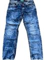 Cipo & Baxx Jeans Herren Regular Fit Hose Dicke Nähte Freizeit Mens Pants