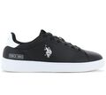 U.S. POLO ASSN. BYRON - Herren Sneaker Schwarz 001-BLK-WHI03 Freizeit Schuhe NEU