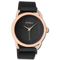 Oozoo Damen Armbanduhr Timepieces Analog Metall schwarz UOC10699