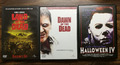 Dawn of the dead, Land of the dead, Halloween 4 (DVD)