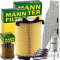 MANN FILTER INSPEKTIONSPAKET passend für 1.4 TSI TFSI A3 8P SUPERB 3T VW GOLF 5