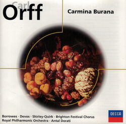 CD Carl Orff - Carmina Burana  wie neu * * *