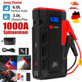 1000A Jump Starter 12V Auto KFZ Starthilfe Ladegerät Booster PKW Power Bank LED