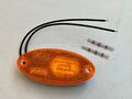 LED Seitenbegrenzung Leuchte Orange Oval Fiat Ducato Wohnmobil Camper 12V 24V