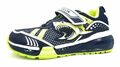 Geox Bayonyc Kinderschuhe Jungen Halbschuhe Klett Klettschuh Blau Freizeit