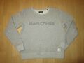 Marc O Polo Damen Sweatshirt Pullover hellgrau blau Schrift Gr. S M NEU !