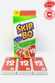 Skip-Bo Kartenspiel & Familienspiel für 2-6 Spieler-Ideal für Familie und Freund