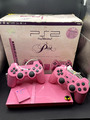 Sony PS2 - Playstation 2 Konsole, slim, pink in  Memory Card 2 Controller OVP