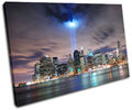 New York City NYC 911 Twin Towers World Trade Centre Memorial Canvas Art Print